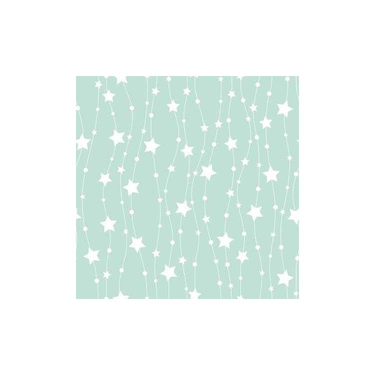 Papel de Parede Adesivo Estrela Verde 505944484