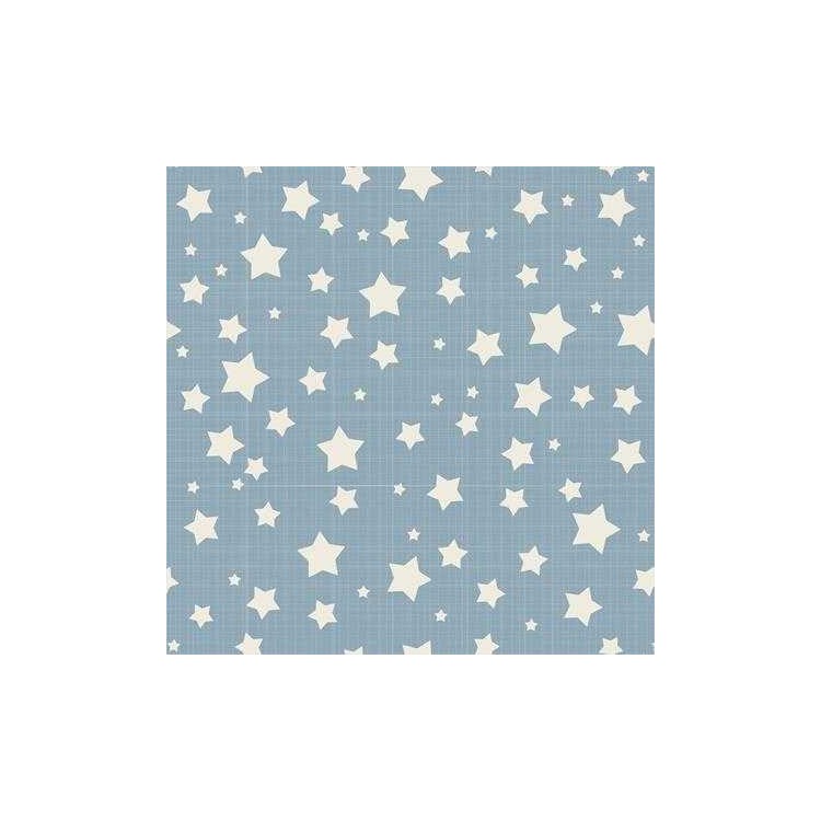 Papel de Parede Adesivo Estrelas Azul 134499017
