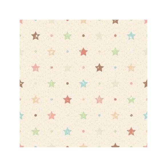 Papel de Parede Adesivo Estrelas Coloridas 141887980