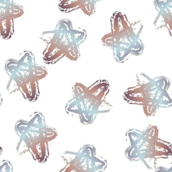 Papel de Parede Adesivo Estrelas de Giz N06025