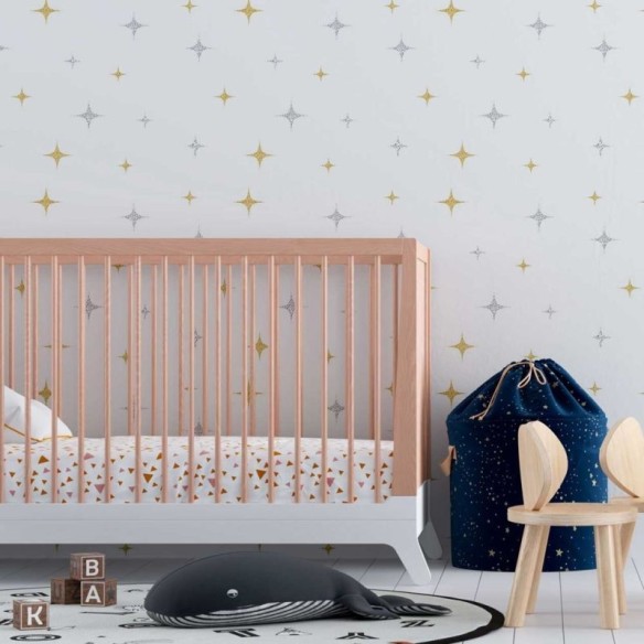 Papel de Parede Adesivo Estrelas N08195