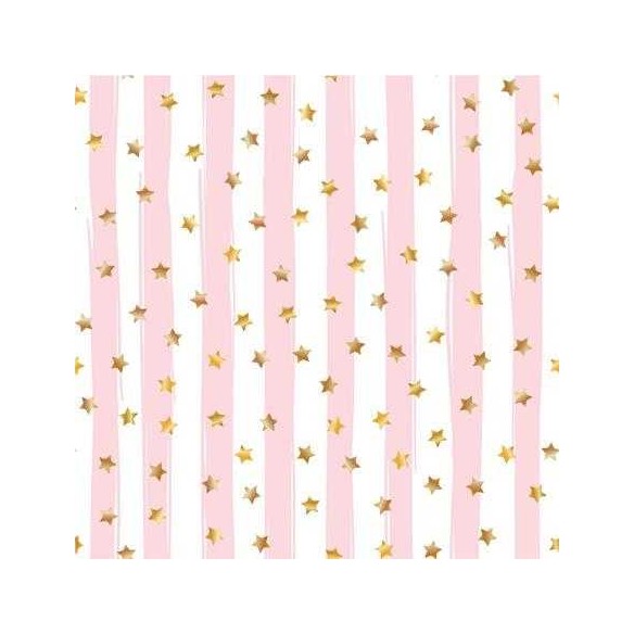 Papel de Parede Adesivo Estrelas N7764D