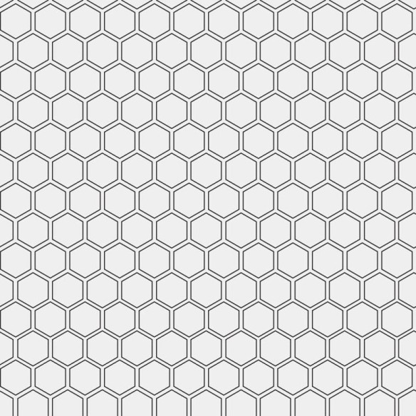 Papel de Parede Adesivo Favos em Hexágono N08166