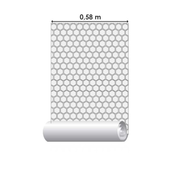 Papel de Parede Adesivo Favos em Hexágono N08166