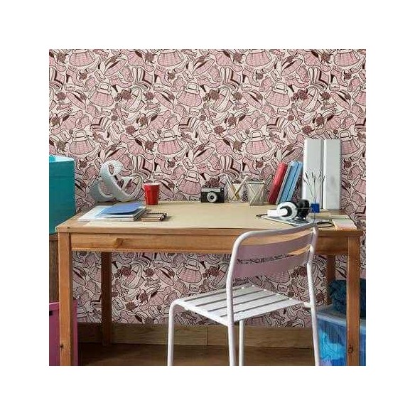 Papel de Parede Adesivo Feminino 210166