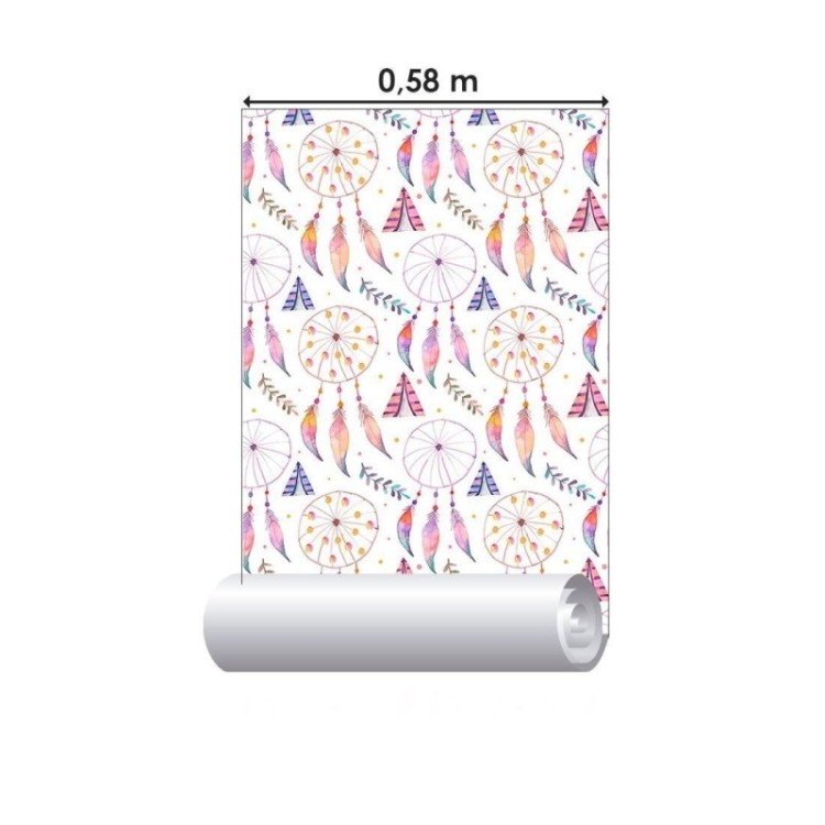Papel de Parede Adesivo Filtros dos Sonhos N013049