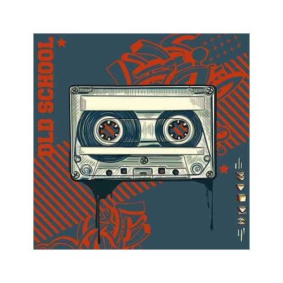 Papel de Parede Adesivo Fita Vintage Jovem 472424110
