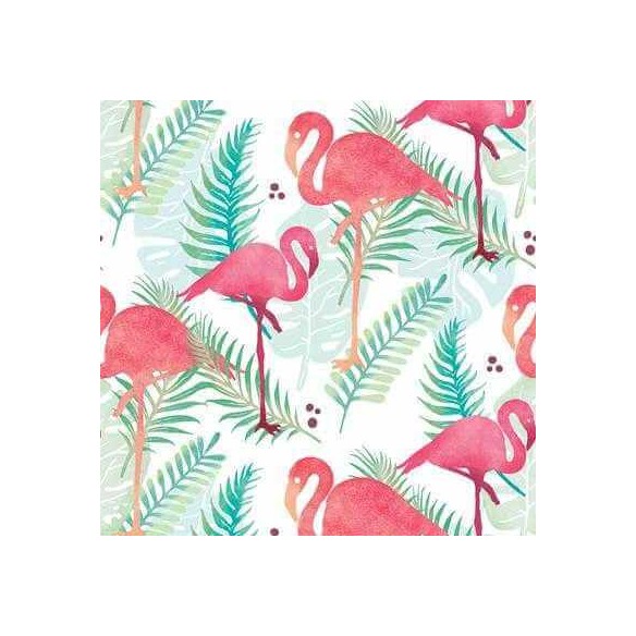 Papel de Parede Adesivo Flamingo Tumblr N302057