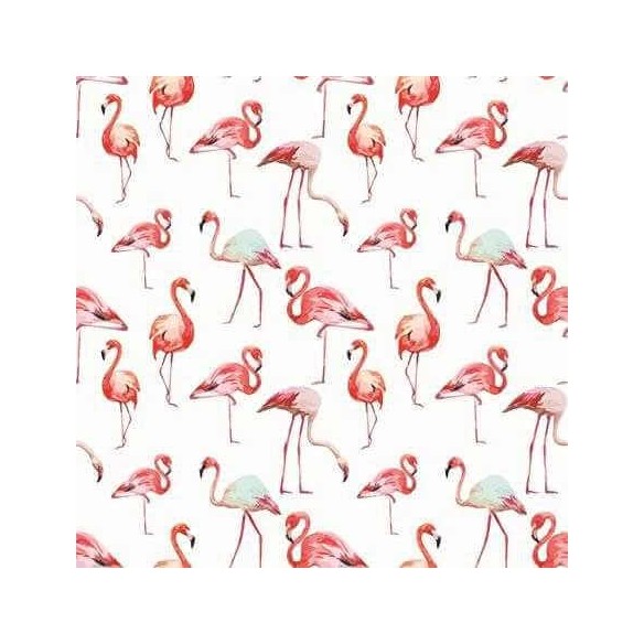 Papel de Parede Adesivo Flamingos N315001
