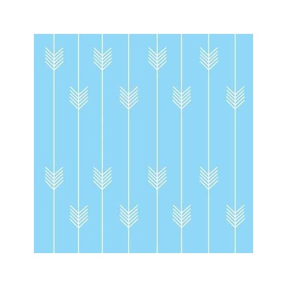 Papel de Parede Adesivo Flecha Jovem Azul 248932