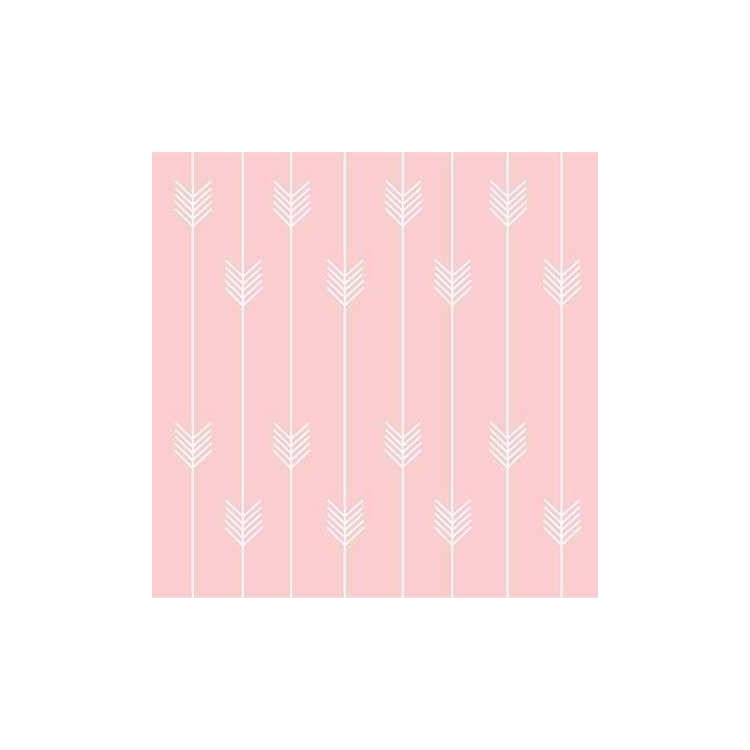 Papel de Parede Adesivo Flecha Jovem Rosa 248934