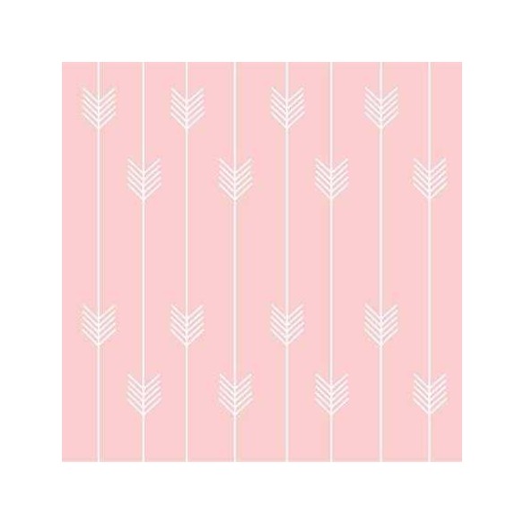 Papel de Parede Adesivo Flecha Jovem Rosa 248934