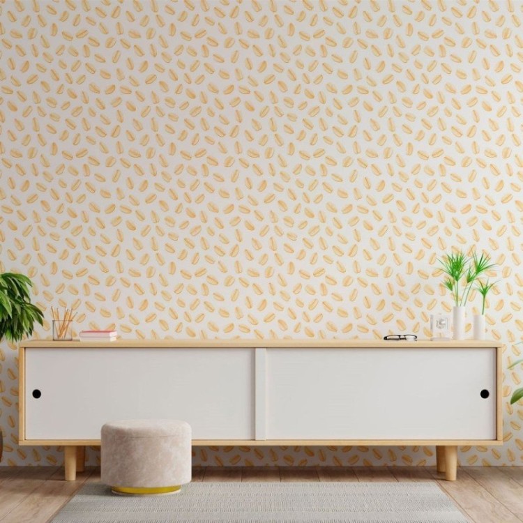 Papel de Parede Adesivo Flocos de aveia N013154