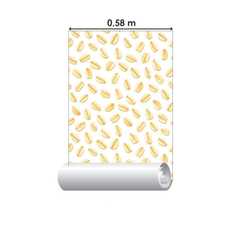 Papel de Parede Adesivo Flocos de aveia N013154
