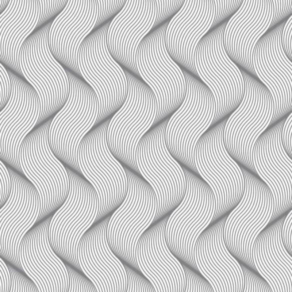 Papel de Parede Adesivo 3D Ondulações Geométrico N04216