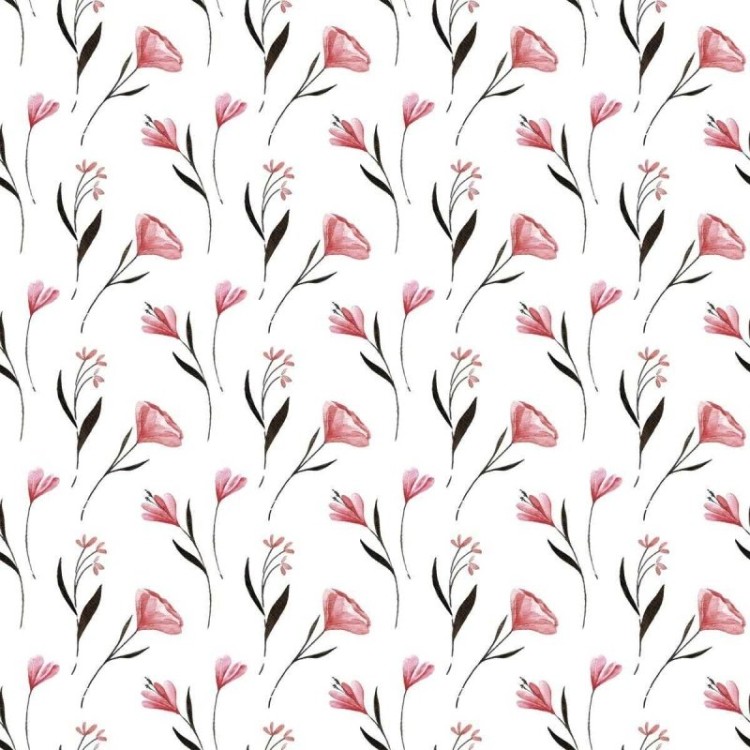 Papel de Parede Adesivo Flor Rosa N04200