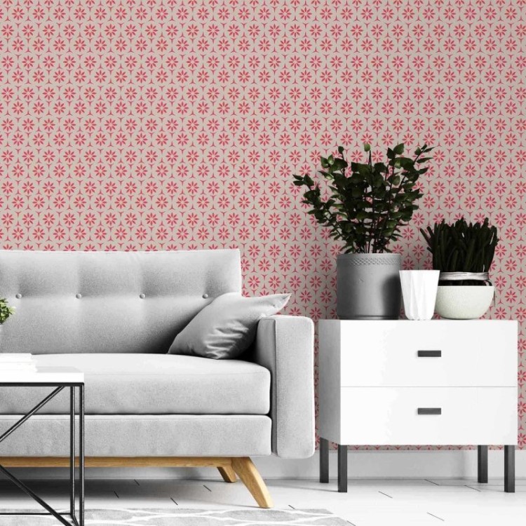 Papel de Parede Adesivo Floral  885648377