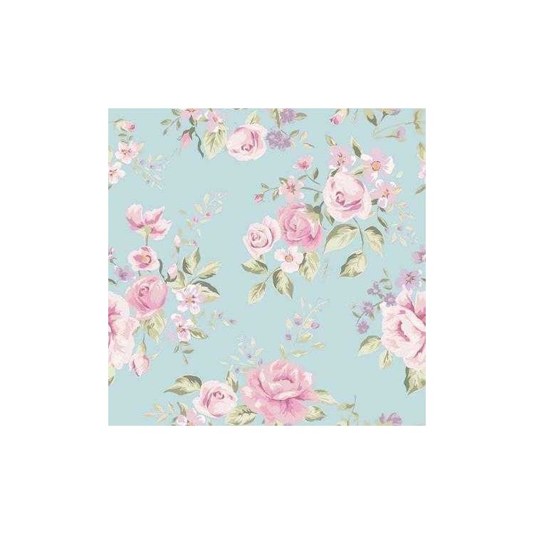 Papel de Parede Adesivo Floral  Rosas 100915