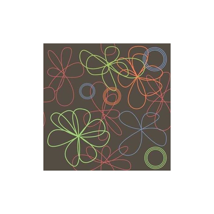Papel de Parede Adesivo Floral 12