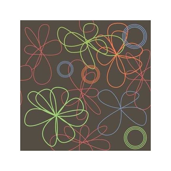 Papel de Parede Adesivo Floral 12