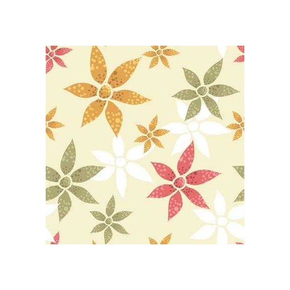 Papel de Parede Adesivo Floral 1242