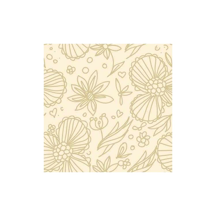 Papel de Parede Adesivo Floral 1249