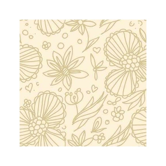 Papel de Parede Adesivo Floral 1249