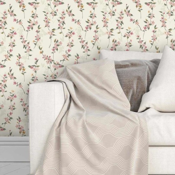 Papel de Parede Adesivo Floral 188270534