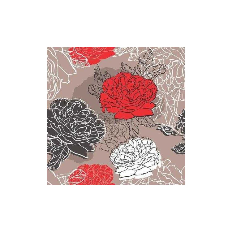 Papel de Parede Adesivo Floral 210116