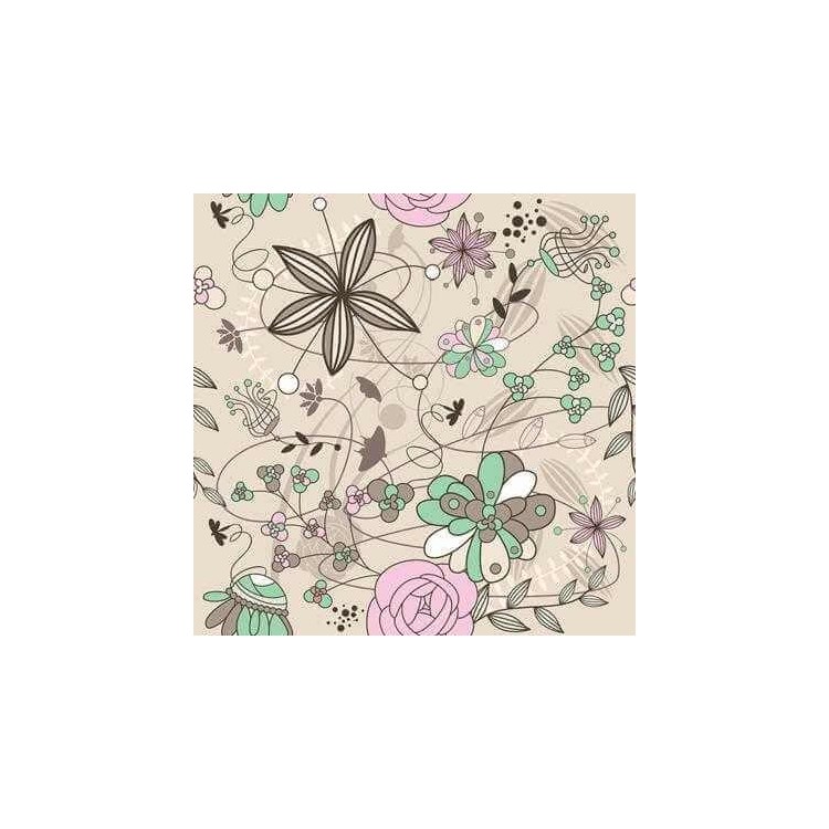 Papel de Parede Adesivo Floral 210120
