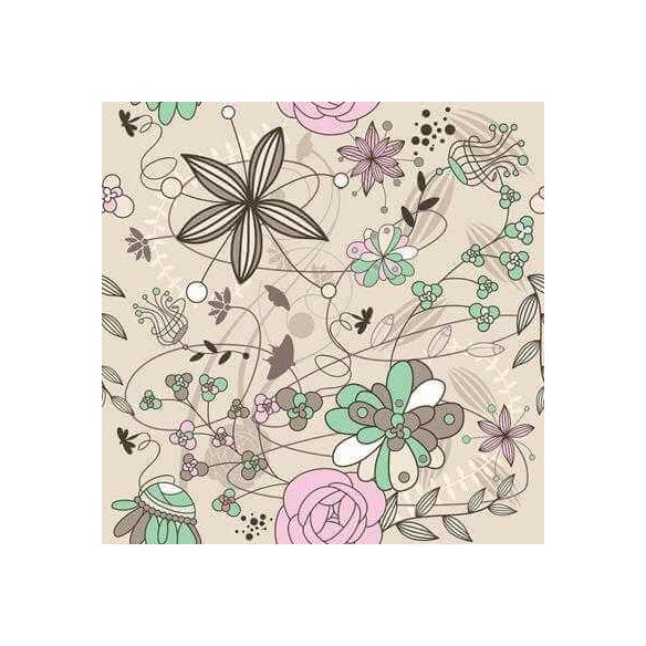 Papel de Parede Adesivo Floral 210120