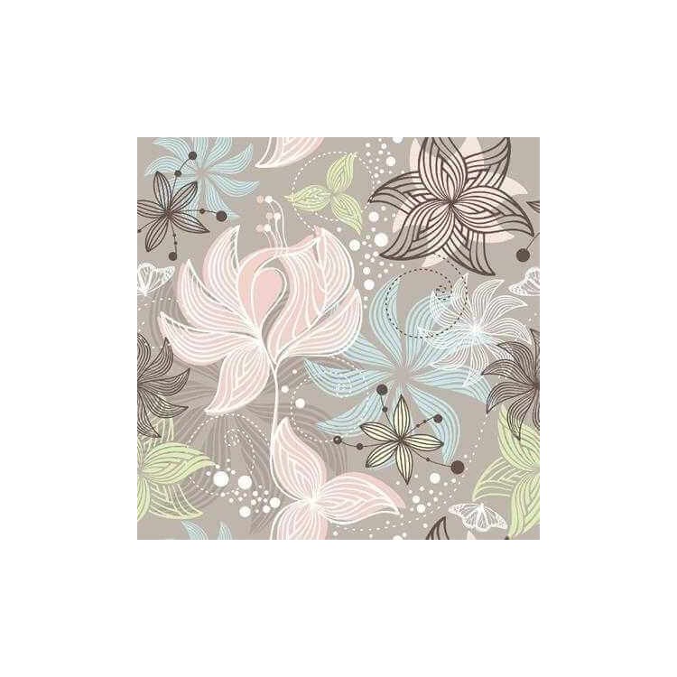 Papel de Parede Adesivo Floral 210122
