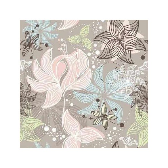 Papel de Parede Adesivo Floral 210122