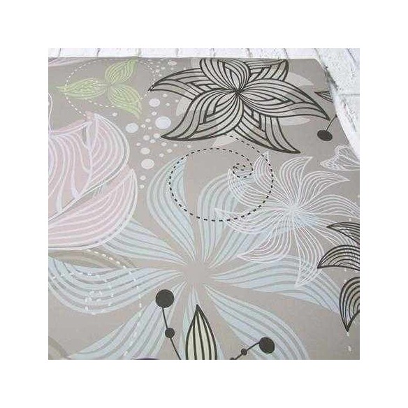 Papel de Parede Adesivo Floral 210122
