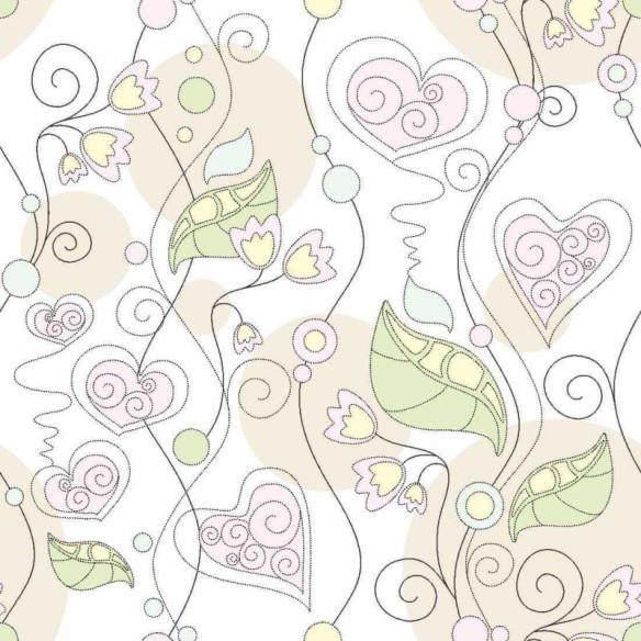 Papel de Parede Adesivo Floral 210131