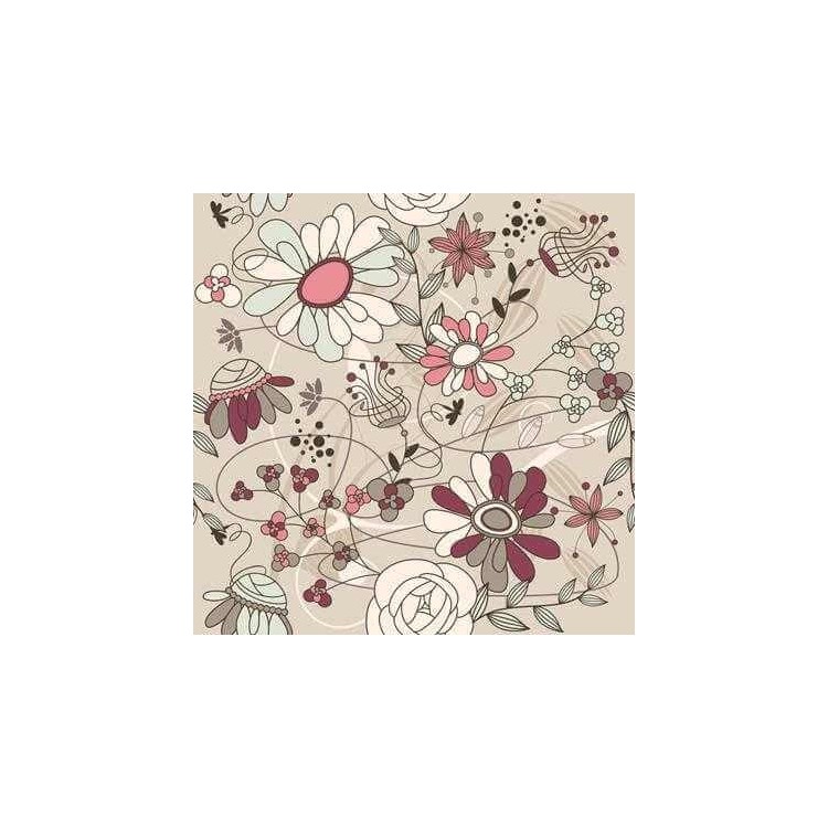 Papel de Parede Adesivo Floral 210139