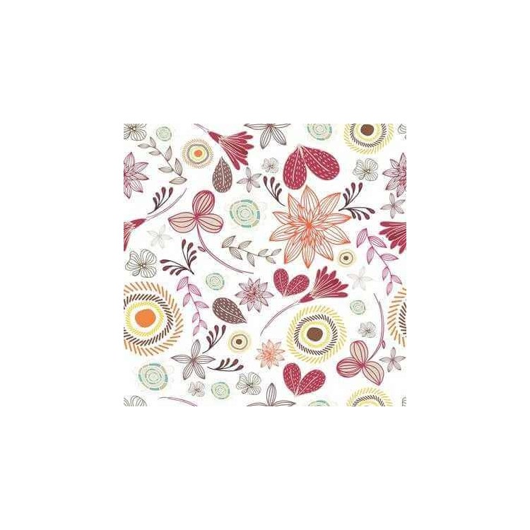 Papel de Parede Adesivo Floral 210179