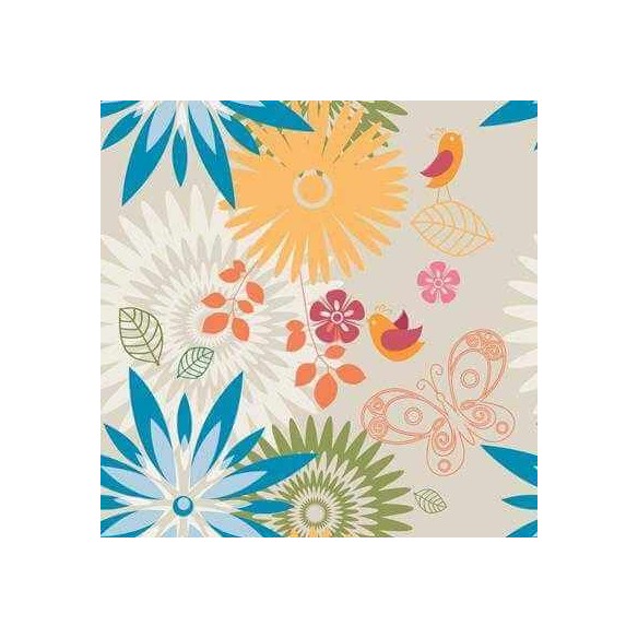 Papel de Parede Adesivo Floral 210181