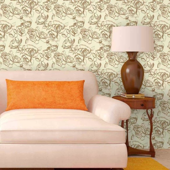 Papel de Parede Adesivo Floral 210188