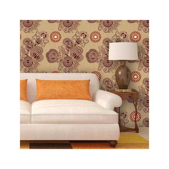 Papel de Parede Adesivo Floral 25
