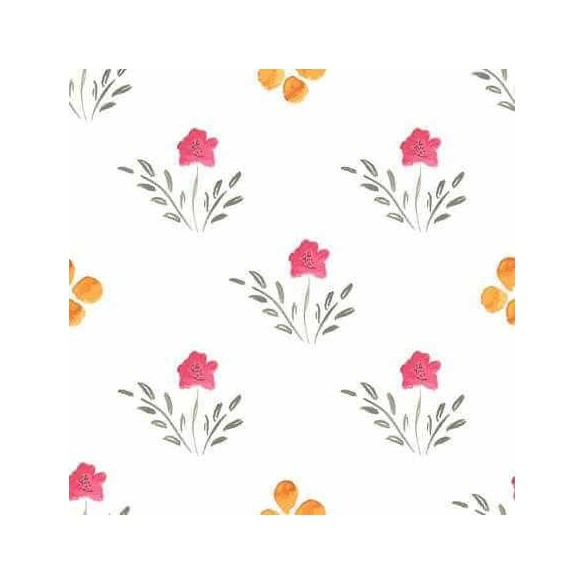 Papel de Parede Adesivo Floral 291474533