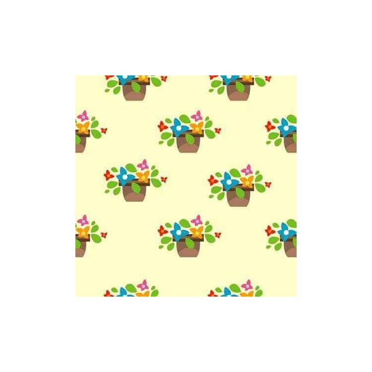 Papel de Parede Adesivo Floral 33