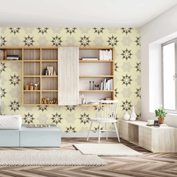 Papel de Parede Adesivo Floral 37