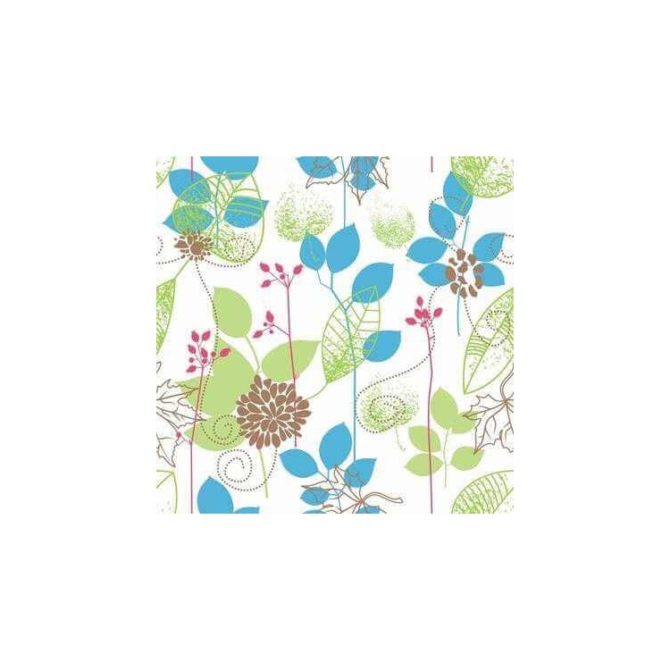 Papel de Parede Adesivo Floral 525