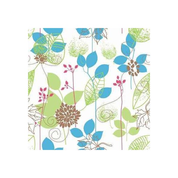 Papel de Parede Adesivo Floral 525