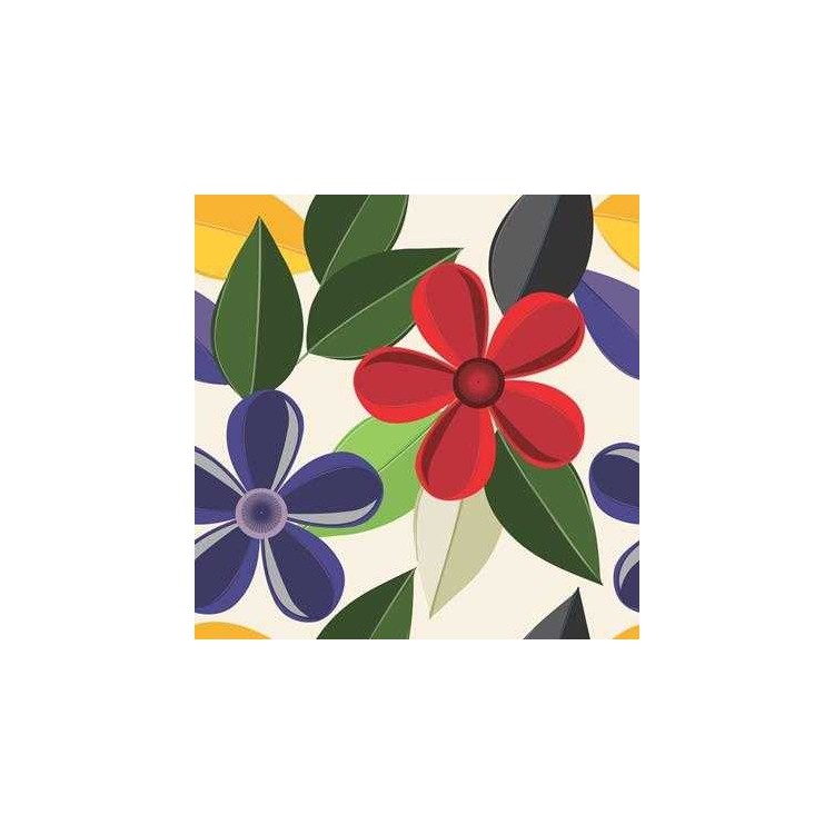 Papel de Parede Adesivo Floral 552