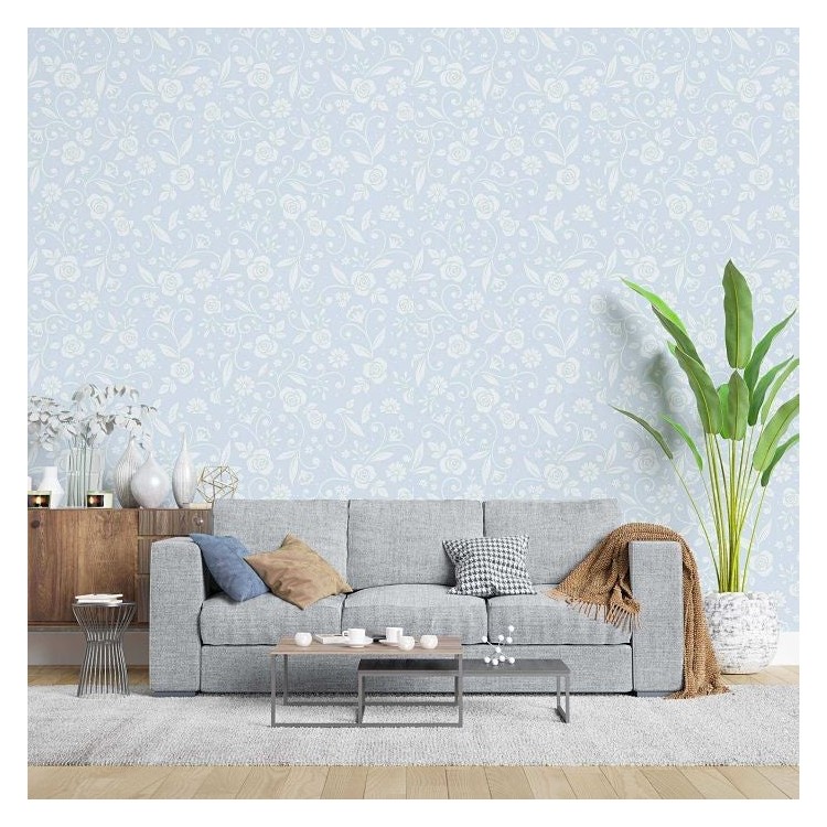 Papel de Parede Adesivo Floral Arabesco N02284