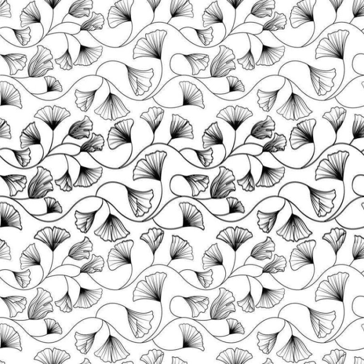 Papel de Parede Adesivo Floral Artístico N06073