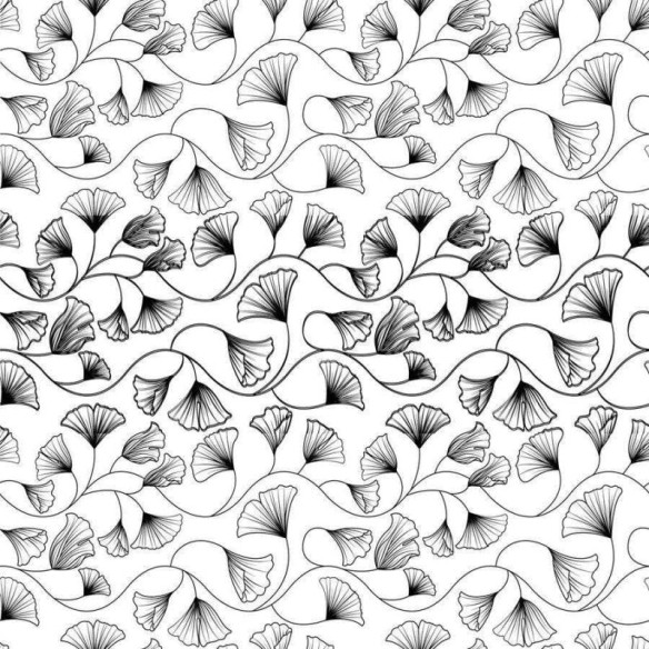 Papel de Parede Adesivo Floral Artístico N06073