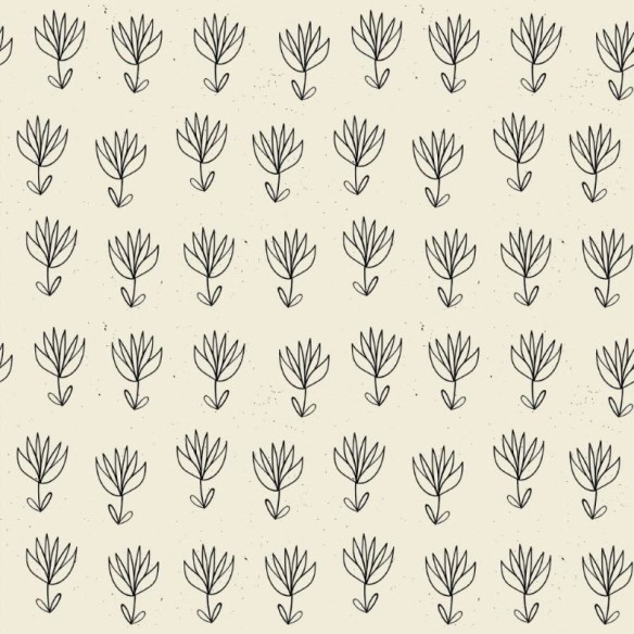 Papel de Parede Adesivo Floral Bege N012096